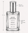 Vanille Vingt-Huit — Inspired by Kayali Vanilla 28 · Maison Appalachia · Séduction · Extrait Strength Perfume Spray · 15 ml