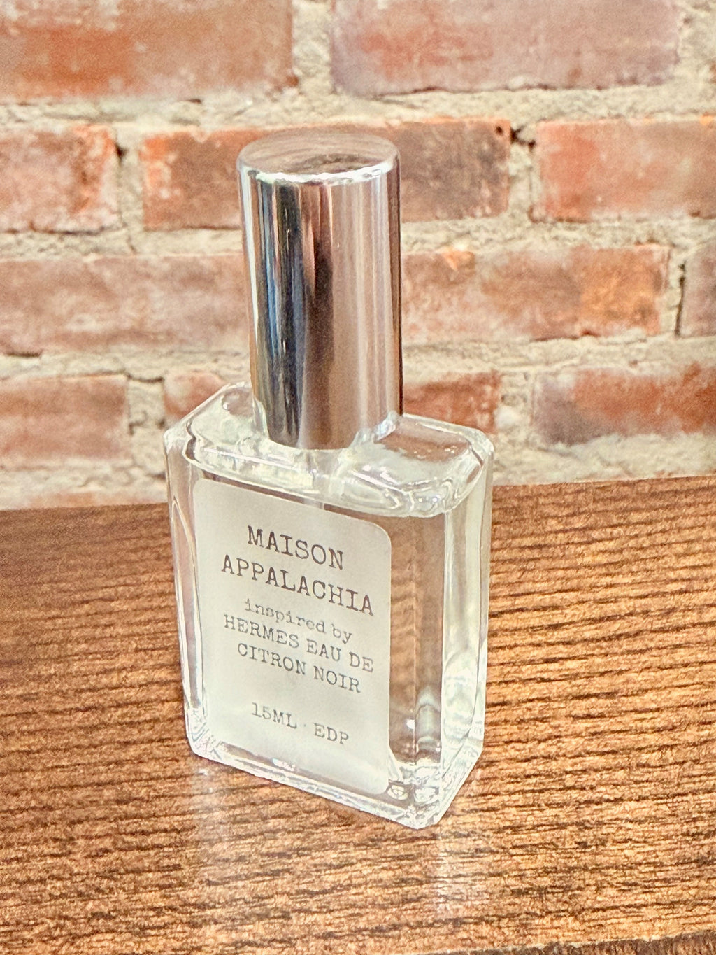 Zeste Obscur — Inspired by Hermès Eau de Citron Noir · Maison Appalachia · Soleil Collection · Extrait Strength Perfume Spray · 15 ml