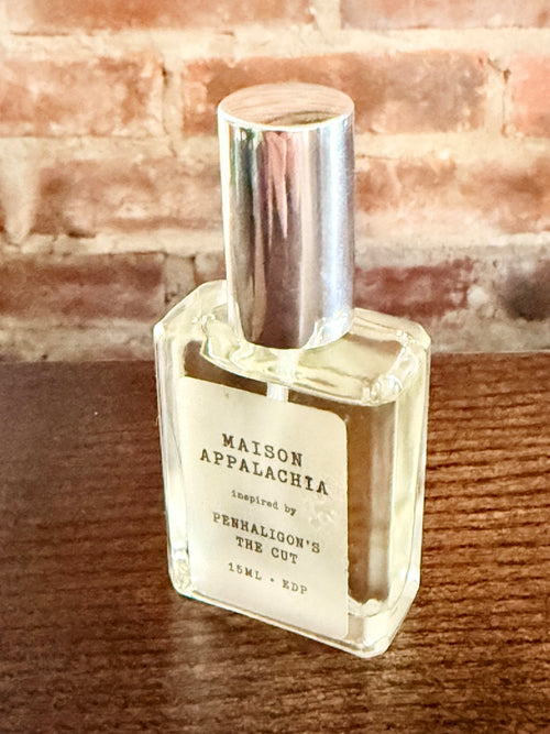 Coupe Nette — Inspired by Penhaligon's The Cut · Maison Appalachia · Soleil Collection · Extrait Strength Perfume Spray · 15 ml
